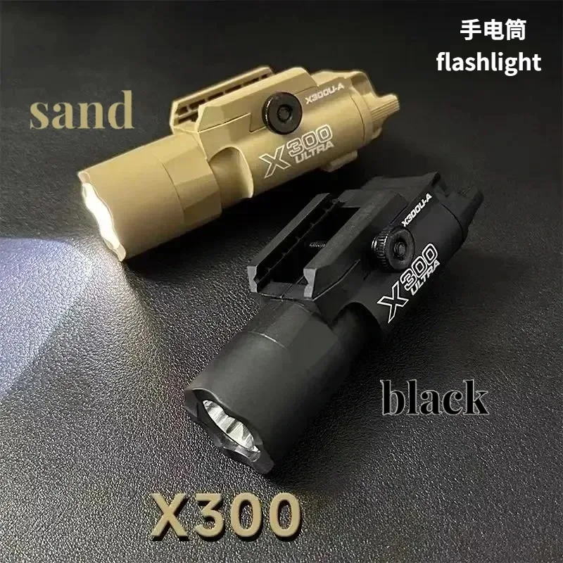 Multi-purpose 20mm Rail Attached Lighting Tool X400 Hand Held LED Lamp Dual Control Switches for Outdoor Adventure Daily Trip view 3