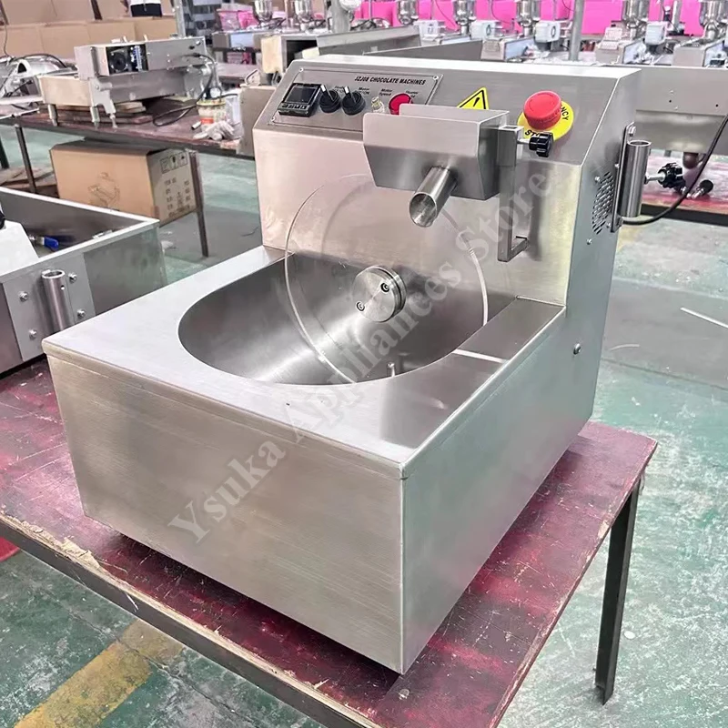 Chocolate Melting Pouring Machine Commercial Electric Automatic Constant Temperature Chocolate CoatingMelting Insulation Machine