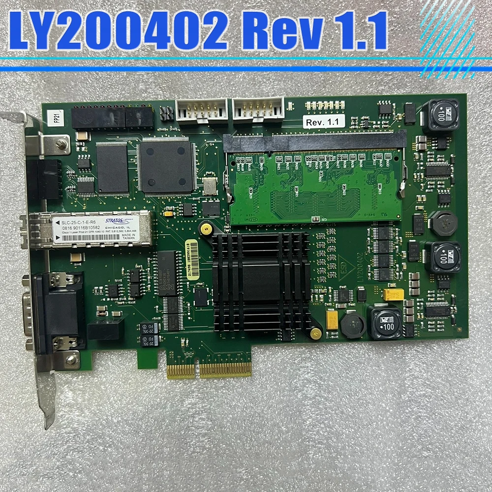 

SIEMENS 07733186 LY 200402 Волоконная плата Rev 1.1