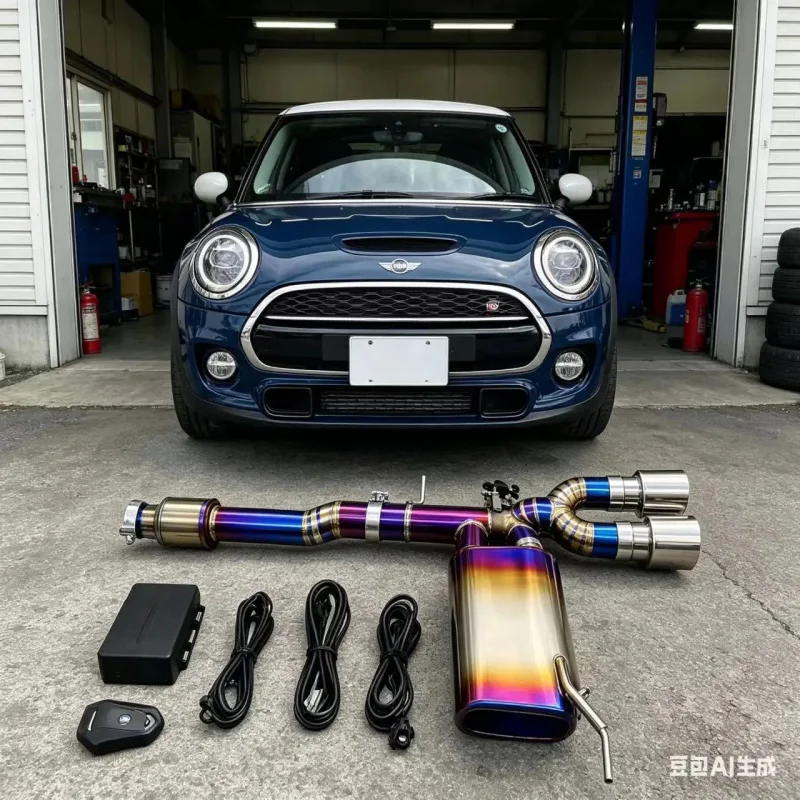 

Factory Direct Titanium Alloy Exhaust Catback for BMW Mini F56 F60 JCW Cooper 2014-2024 Valvetronic Exhaust Muffler Tuning Cars