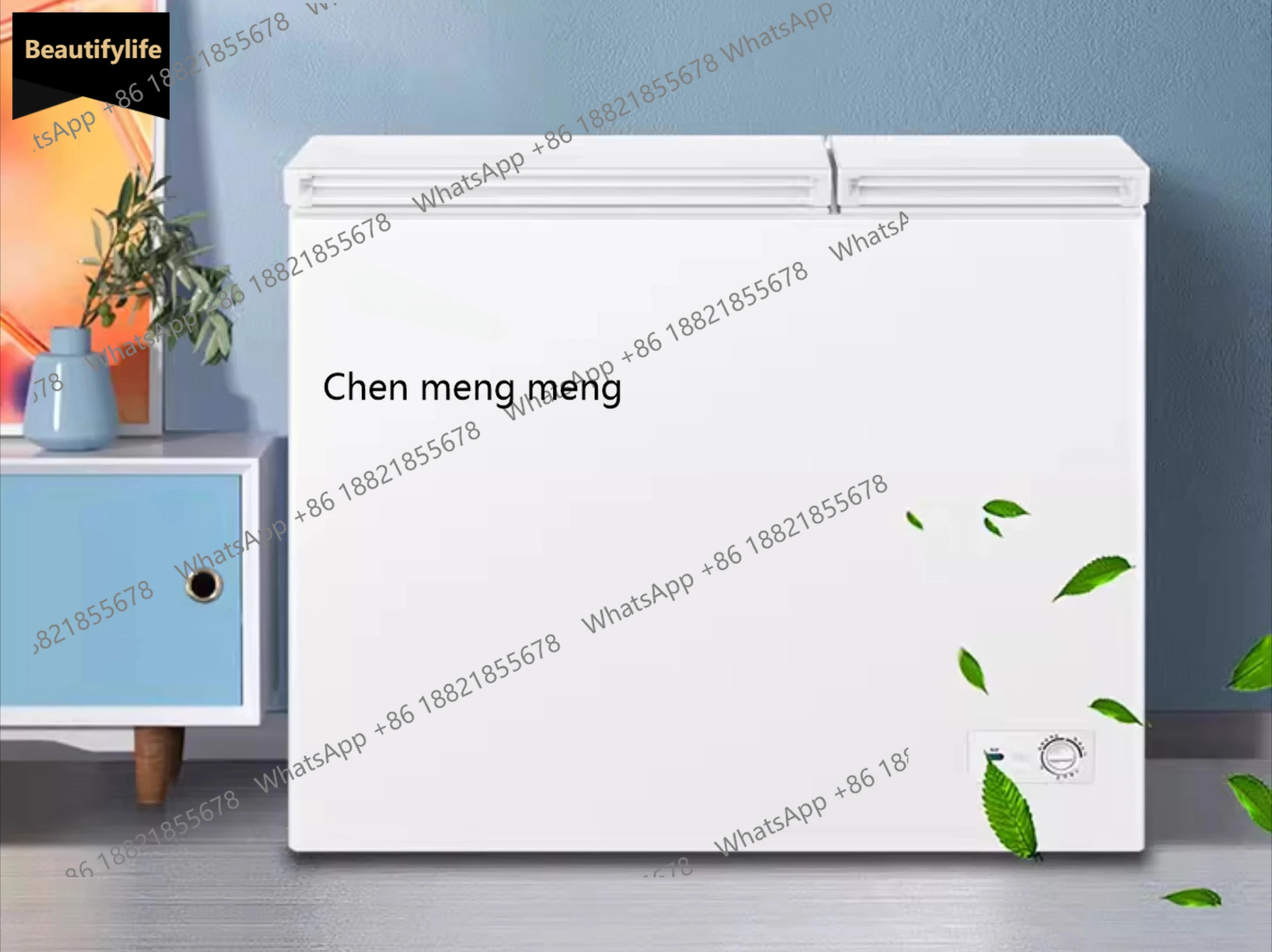 

Z189 a01 Морозильная камера с двойной температурой, двухкамерная бытовая маленькая, 212 л, холодильная морозильная камера двойного назначения