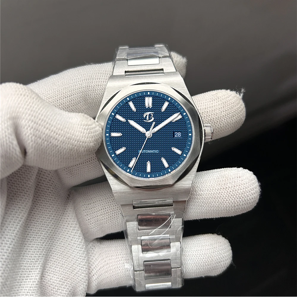 

Мужские автоматические механические часы BETTIMER 2026 Luxury V2 PT5000 из нержавеющей стали с сапфировым стеклом, водонепроницаемые (10 атм), B8001