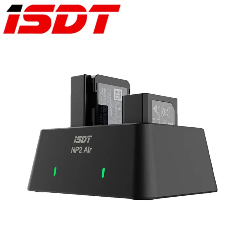 ISDT NP2 Air 25W Mix-Dual Channel Charger for SONY Digital Imaging Equipment NP-BX1 NP-FZ100 NP-FW50 Battery