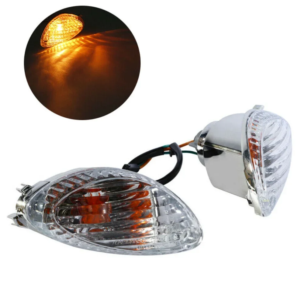 Clear Rear Turn Signal Indicatior Light Fit For Suzuki Hayabusa GSXR1300 GSX-R 1300 2008-2016