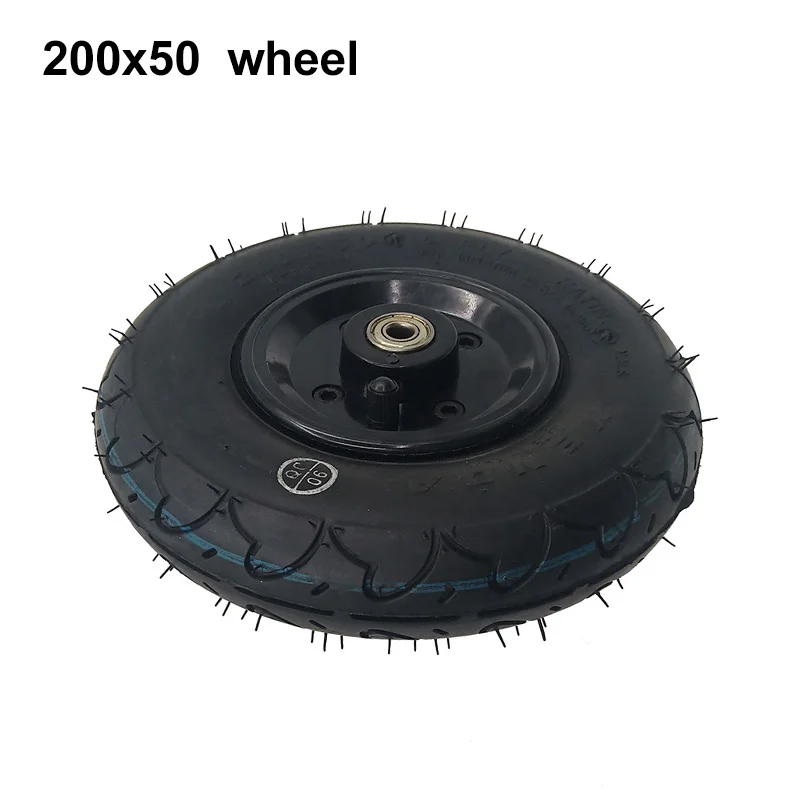 

200x50 Inflatable Wheel 8 Inch Inner Outer Tire with Hub for Electric Scooter Accessories