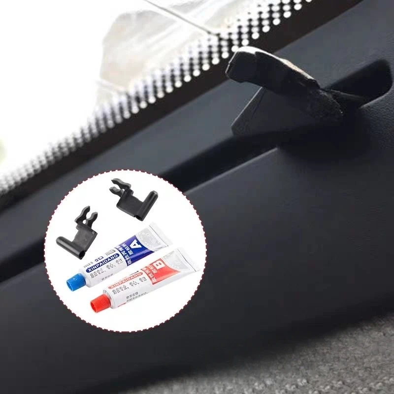 a pair Suitable for Audi A6L C7 rear windshield sunshade cable bracket sliding buckle hook rear curtain repair kit