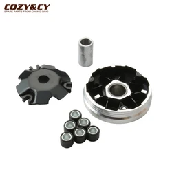 Scooter GY6 50cc Racing Variator Kit 6.6g Roller Set Weight For Baotian BT49QT 139QMB 4T Engine Parts