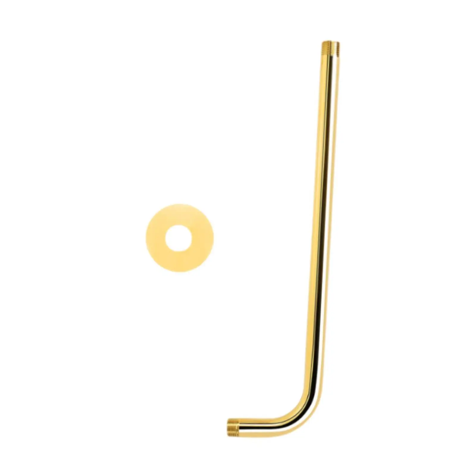 Shower Arm Rain Shower Arm Extender Shower Arm Extension Bathroom Parts Easy to Install Showerhead Arm for