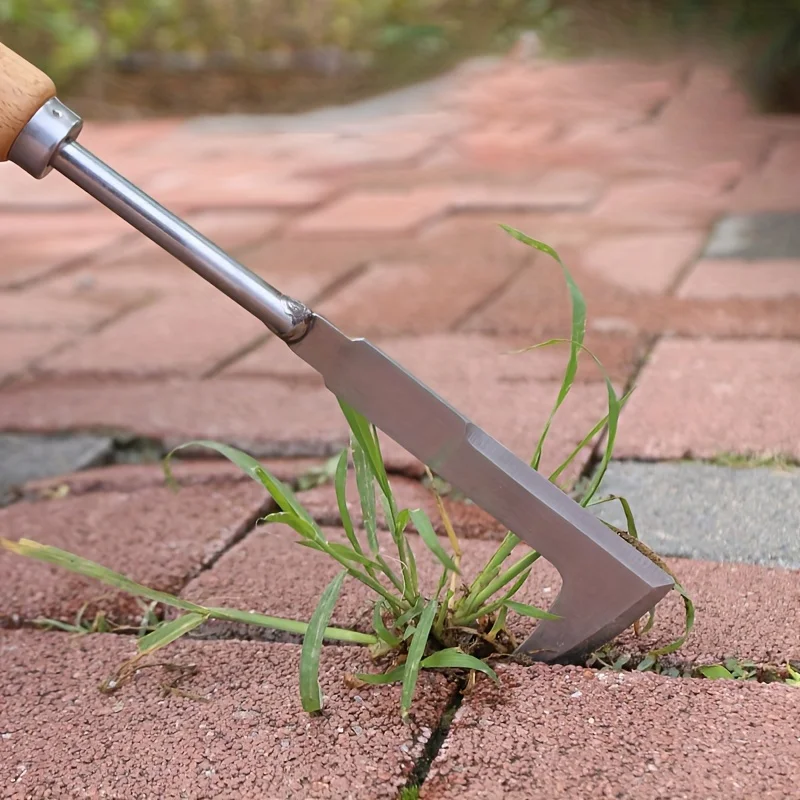 

1pc easy-to-use multifunctional brick joint weed remover - effortlessly eliminates weeds on stones and bricks