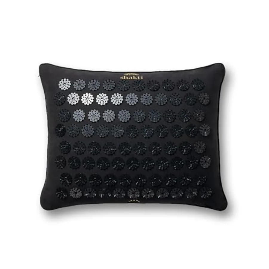 

Премиальная подушка для акупрессуры, оригинальная интенсивность в Shakti, черный массаж мышц, помощь во сне и разблокировка внутреннего напряжения, аналогично Acu