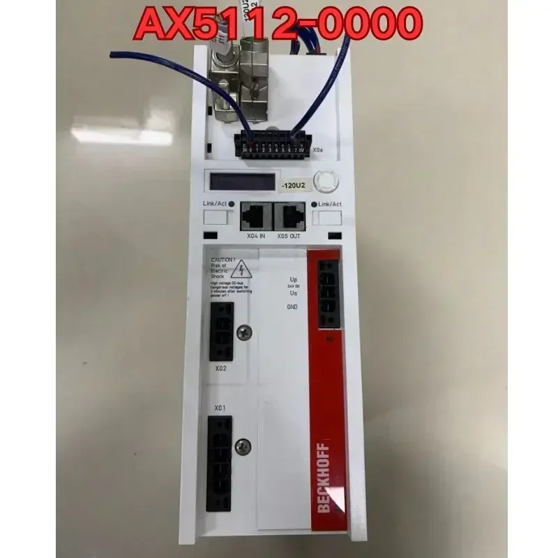 Second-hand AX5112-0000 servo drive in good working condition