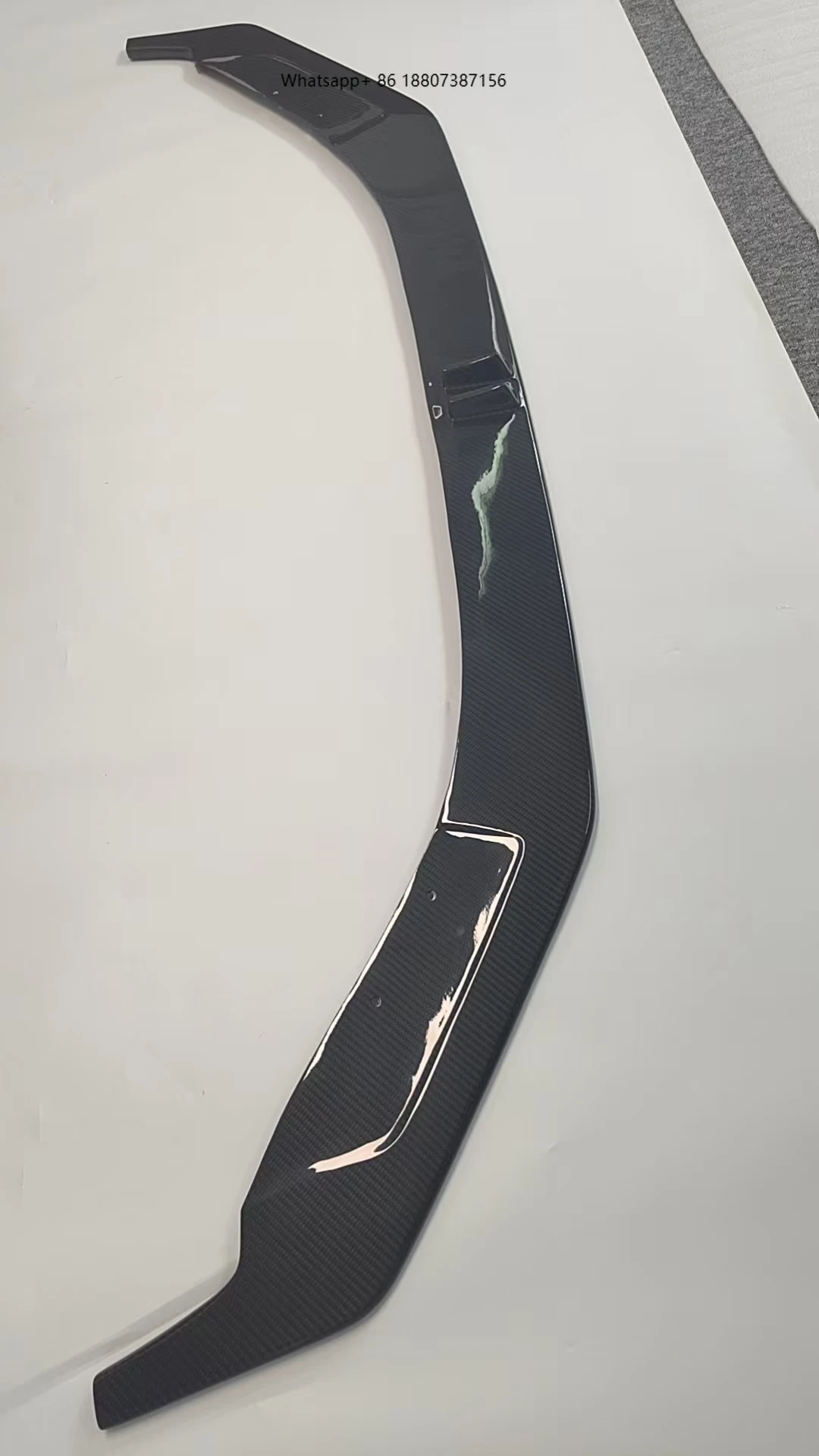 Pure Dry Carbon Fiber  Front Bumper with Front Lip for G80 M3 G82 M4 Perfect Fitment