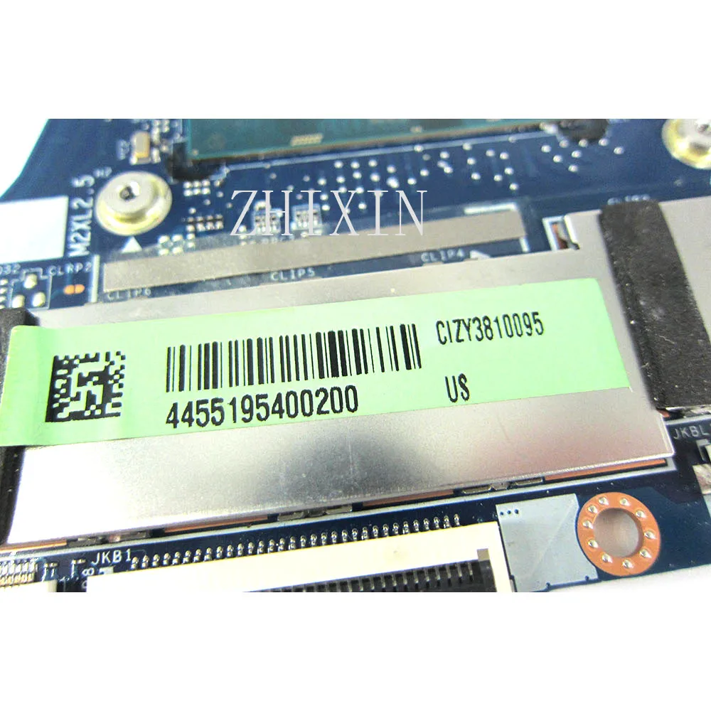 Yourui para Lenovo Ideapad Yoga 720-13IKB placa base para ordenador portátil con i5-7200U CPU 8GB RAM CIZY3 DIZY6 LA-E551P prueba completa