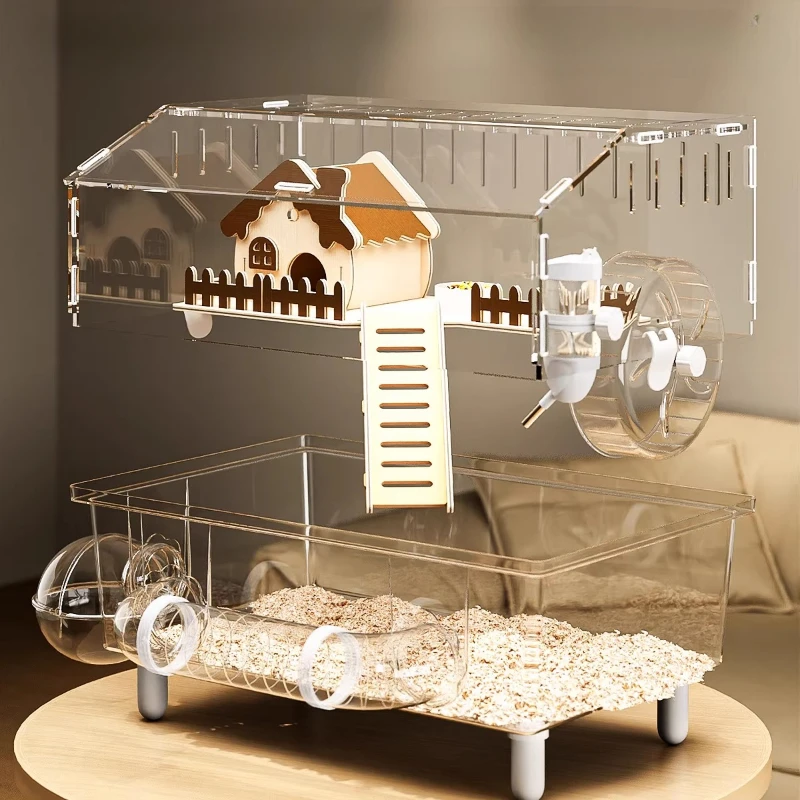 Акриловая клетка для хомяка, W – обзор и цена Hamster Cage Wheel
