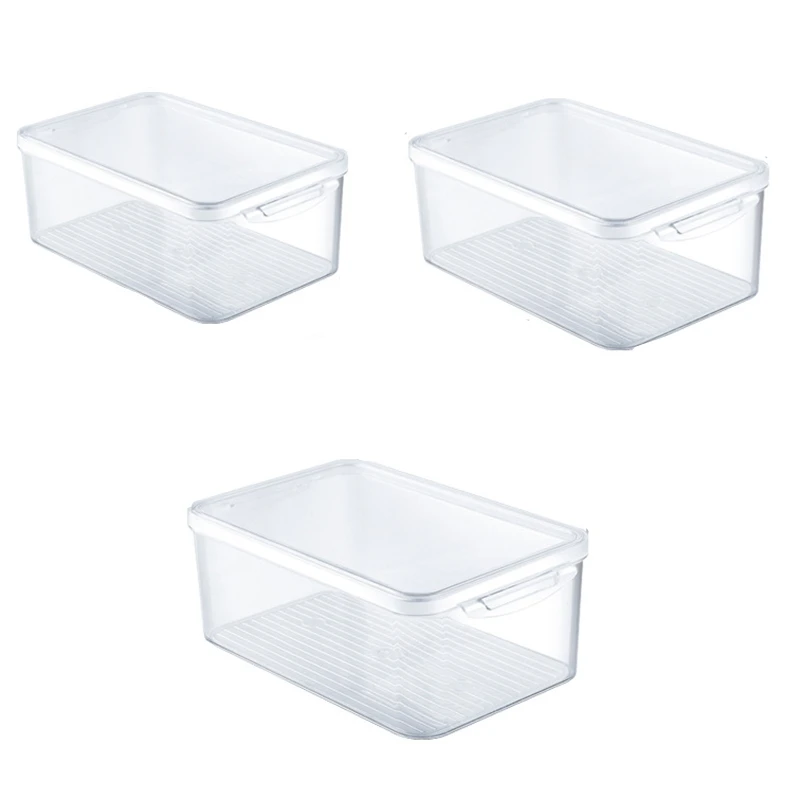 

Горячая Распродажа 3 шт. коробка для хранения яиц, прозрачная коробка для хранения в холодильнике, коробка для хранения фруктов домашних животных