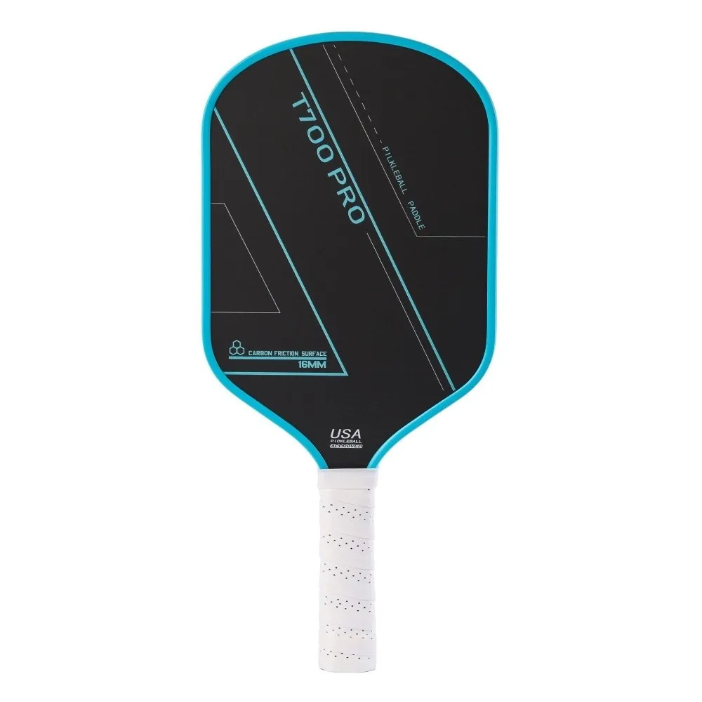 

T700 PRO Pickleball Paddles Углеродное волокно с матовой поверхностью Pickle Ball Paddle Профессиональные легкие профессиональные игровые принадлежности