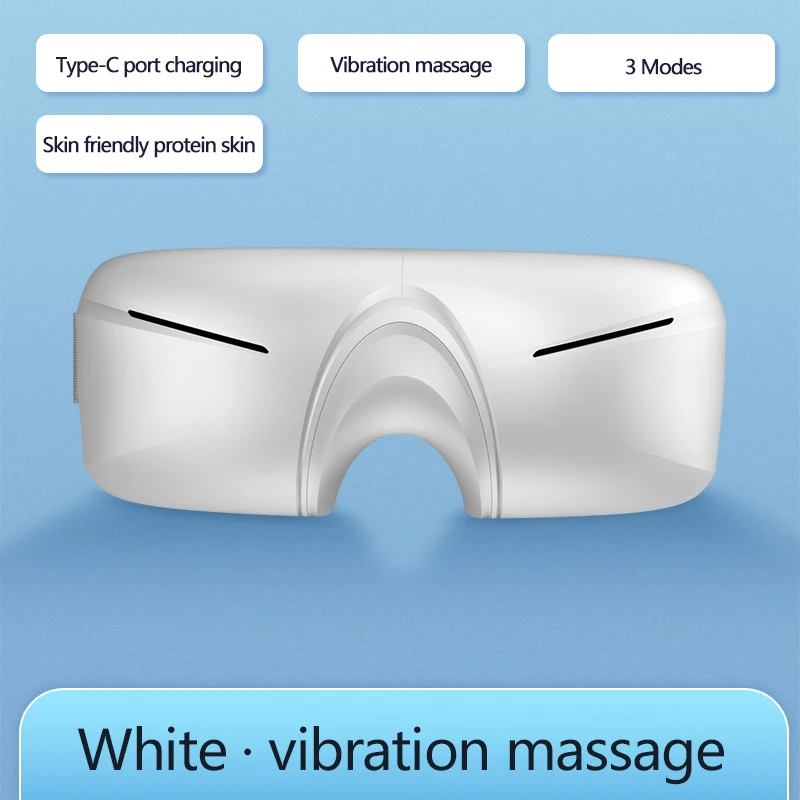 Smart Wireless Bluetooth Music Eye Protector Foldable Eye Protector Air Pressure Vibration Hot Compress Kneading Eye Massager