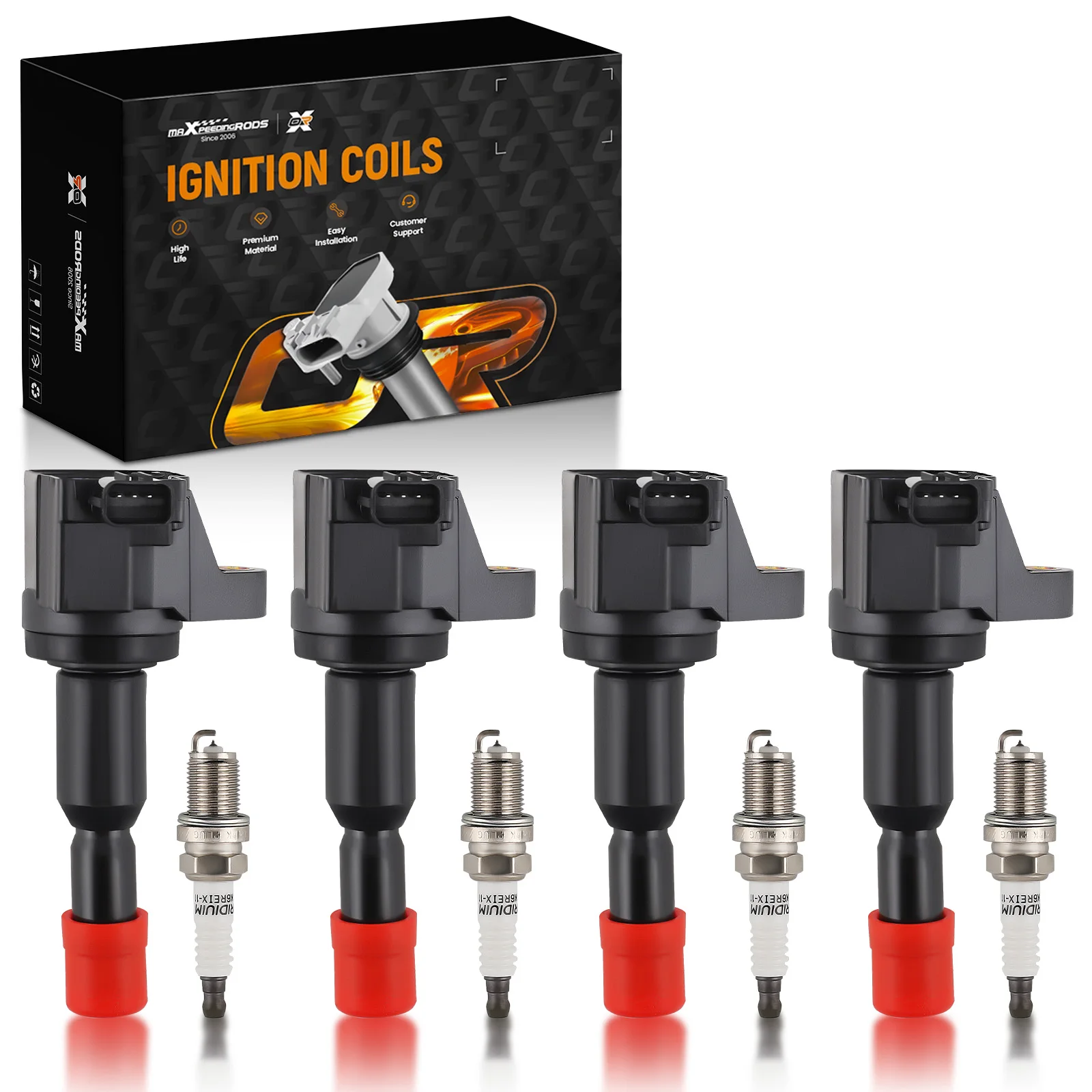 4X Ignition Coils &…