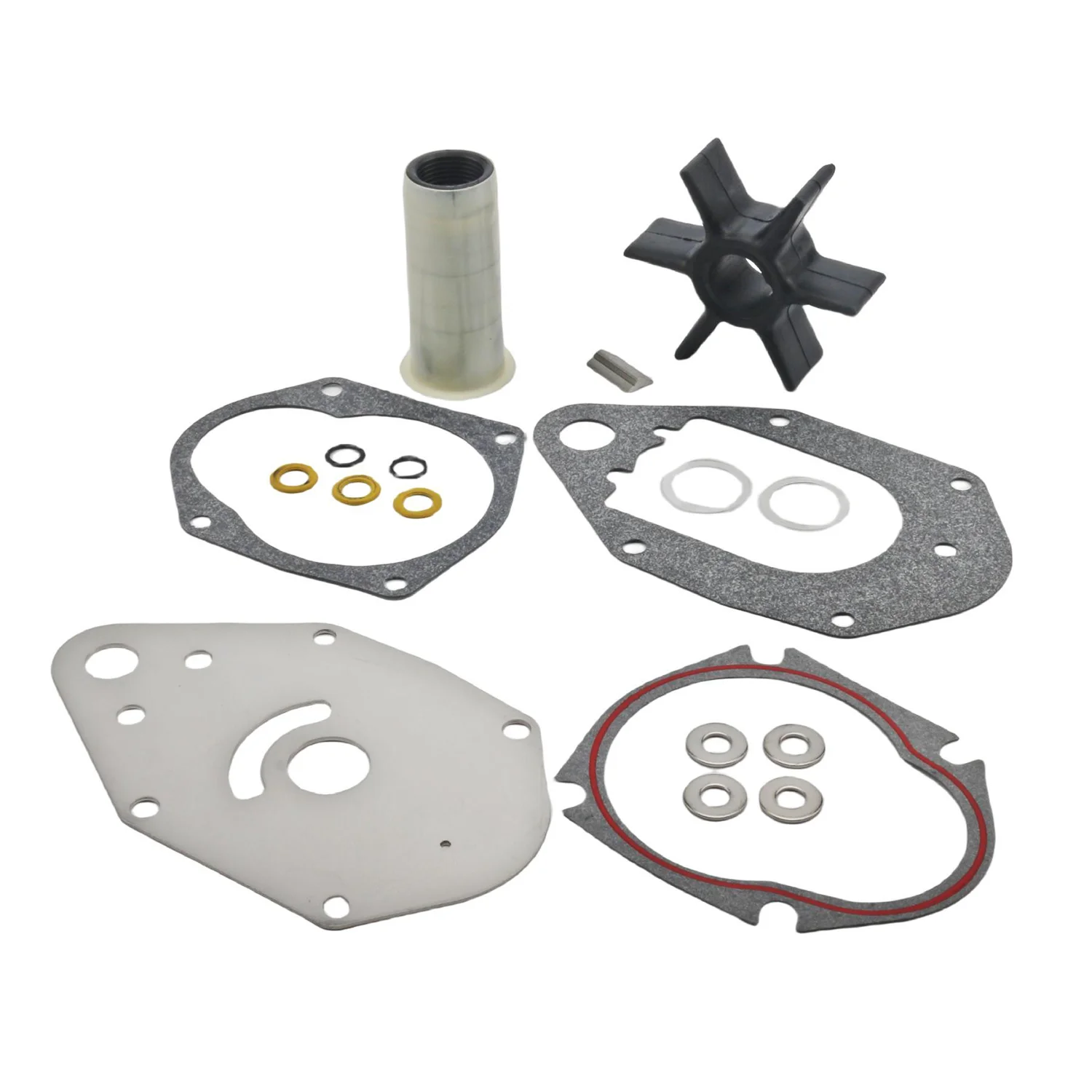 

47-19453Q2 19453T1 Replace for Mercury Mariner 45 50 55 60 HP Outboard Water Pump Rebuild Service Kit 14334A1 812966A10