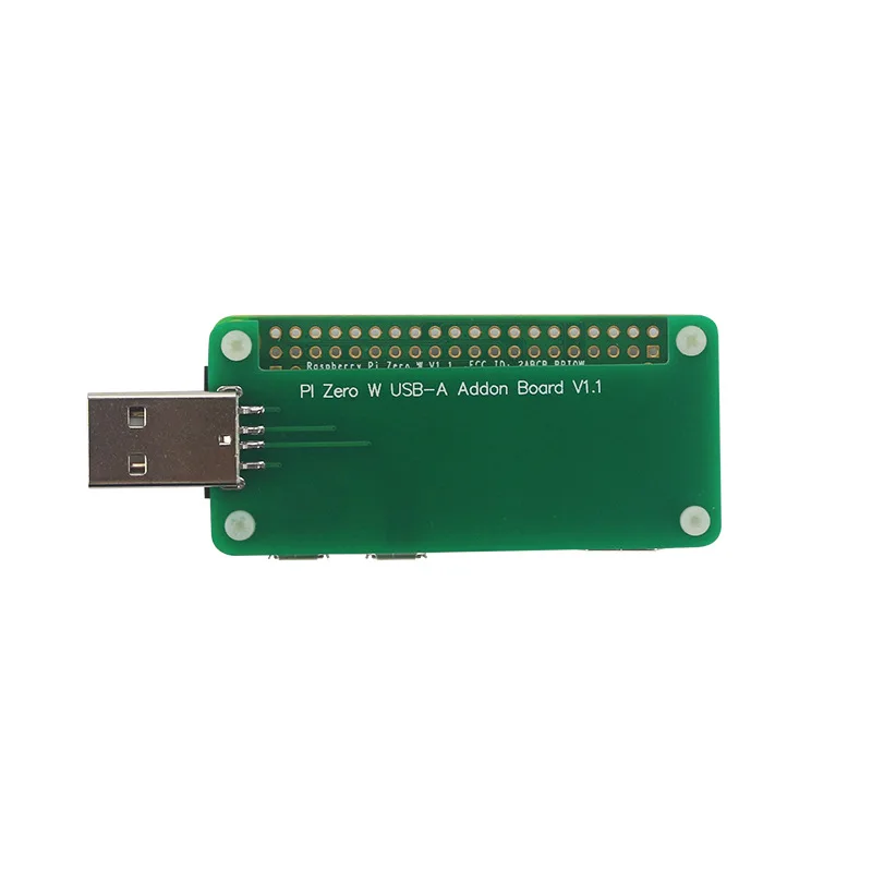 Raspberry Pi Zero W USB Adapter Board Bad USB Expansion Board Converter Computer USB Power Supply with SSH Connection 2PCS