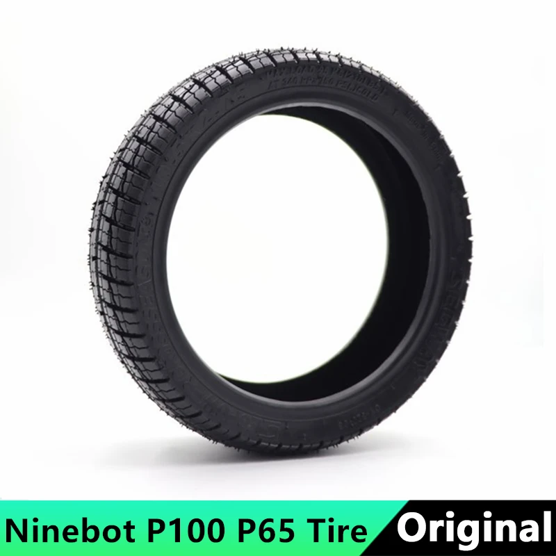 Original Ninebot By Segway P-series Electric Scooter 10.5x2.75 Tubeless Tire P100SU P100SE P65 P65E Front and Rear Vacuum Tyre