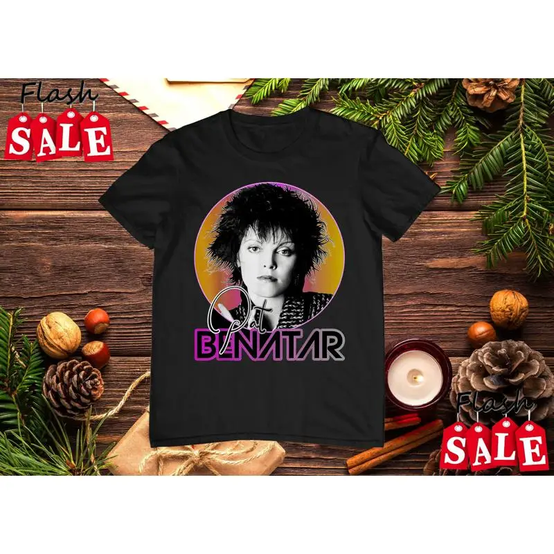 

Новая редкая черная футболка Pat Benatar Face To Cotton всех размеров