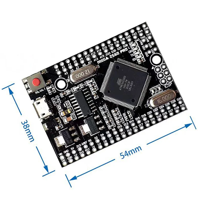 Mega2560 Pro ATmega2560-16AU USB CH340G Intelligent Electronic Development Board