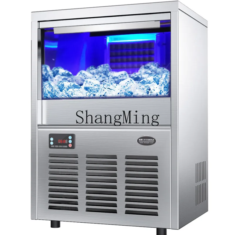 

ZYY integrated commercial milk tea shop automatic square ice making machine ice cube machine