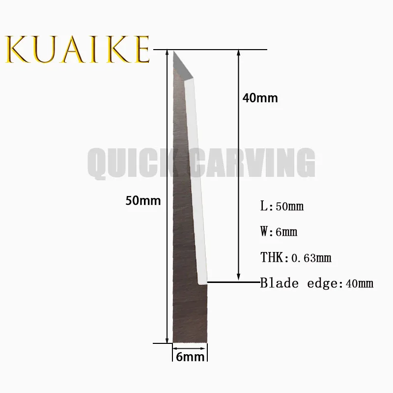 5PCS Cutting Blade Lengthening Leather Foam EVA EPE Oscillating Blades for AOL IECHO Ruizhou AOKE JWEI ATOM 32-140mm Long Blade