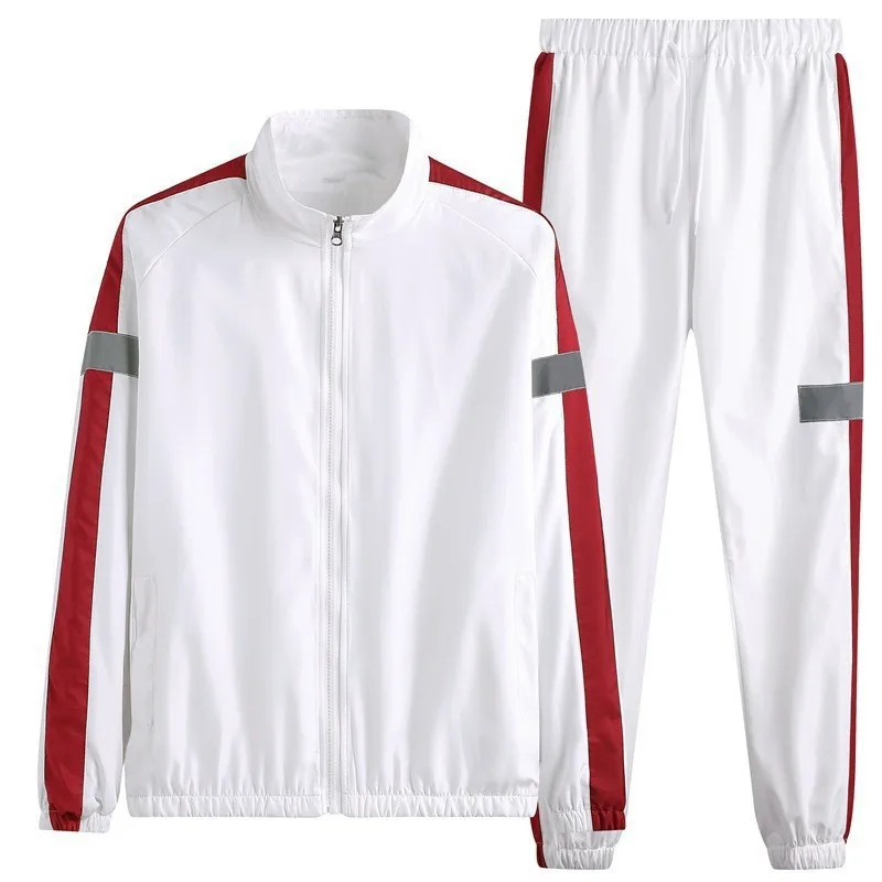 Men's Hooded Jacket Leg Tied Sportswear Set 5