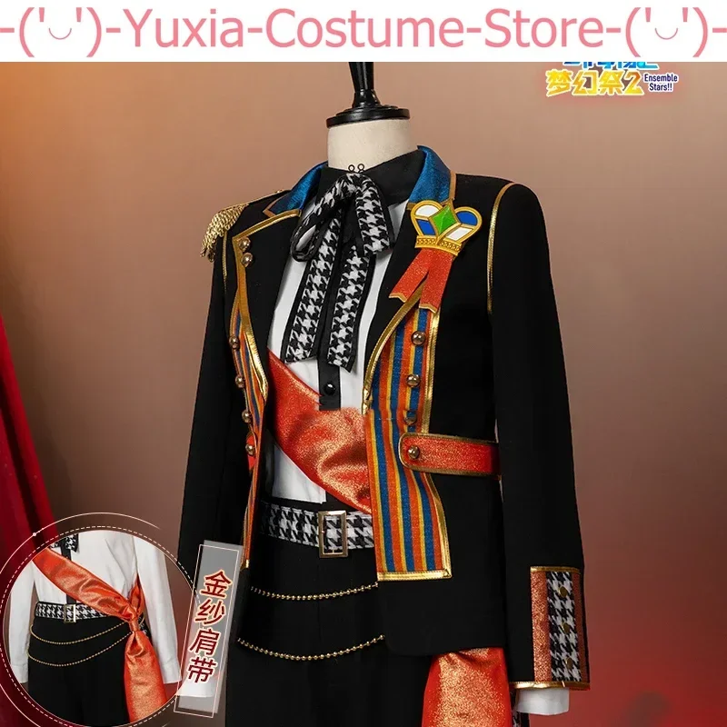 Ensemble Stars 2 Akehoshi Subaru/Hidaka Hokuto/Isara Mao/Yuuki Makoto TS New Album Game Suit Uniform Cosplay Costume