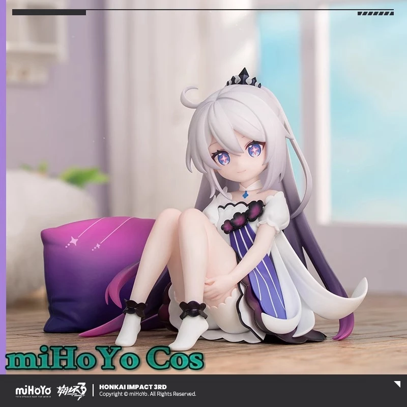 

[Genuine] Kiana Doll miHoYo Official Game Honkai Impact 3RD Copslay Desktop Ornaments Anime Cartoon Accessories Halloween Gifts