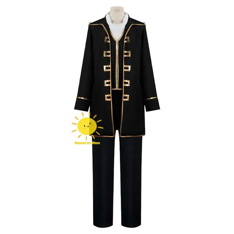 Anime Okita Sougo Hijikata Toushirou Kondou Isao Cosplay Gintama Cosplay Costumes Uniform Vest Scarf Patch Wig Halloween Cos Men