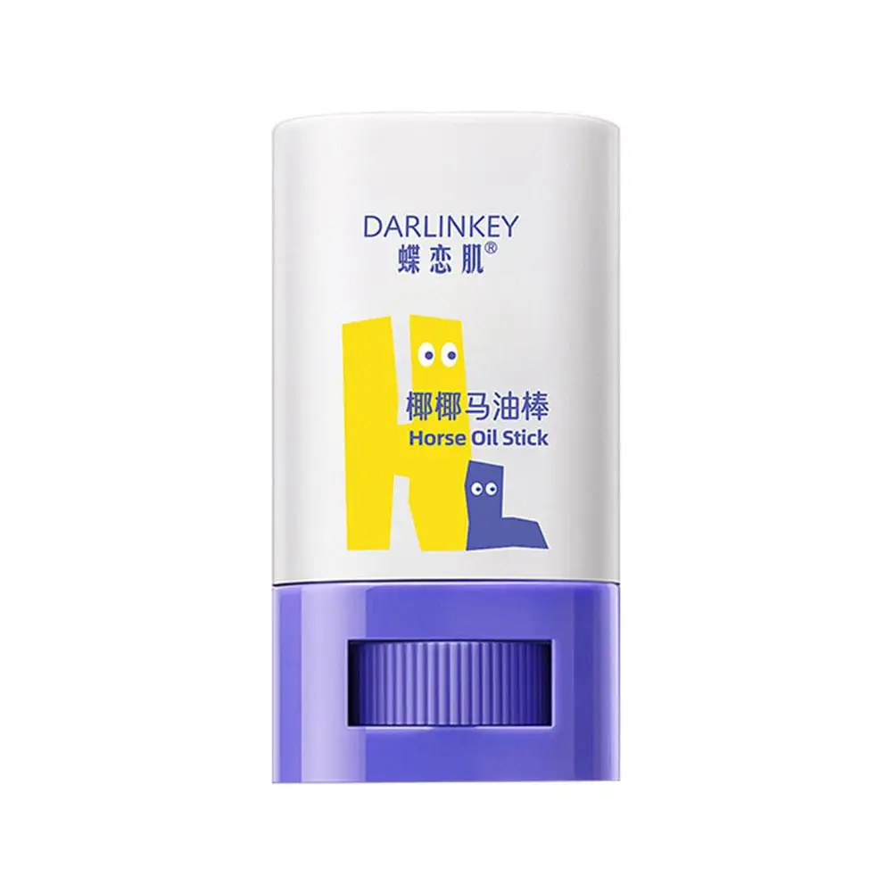 Bâton d'huile de cheval anti-gerçures, huile d'ampli hydratante pour le corps sec et peut nourrir la peau, crème à utiliser, soin apaisant, tout L4b1