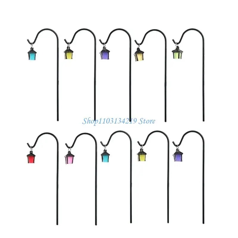 N5KC Romantics Night Light Horse Lamp Planter For Indoor Outdoor Use Iron Materials