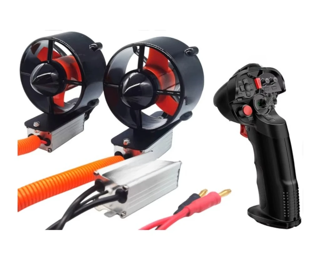 

Reversible CW+CCW Underwater Thruster 24V 14kg Thrust | 400W Brushless Motor IP68 Waterproof | for ROV/Ship/Bow Thruster