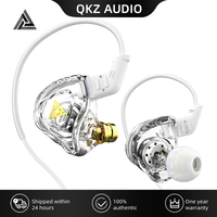 Original QKZ AK6 DMX earphone Hifi In-Ear Dynamic Wired Headphones Subwoofer Earbuds Sports Noise Cancelling Monitoring Headset