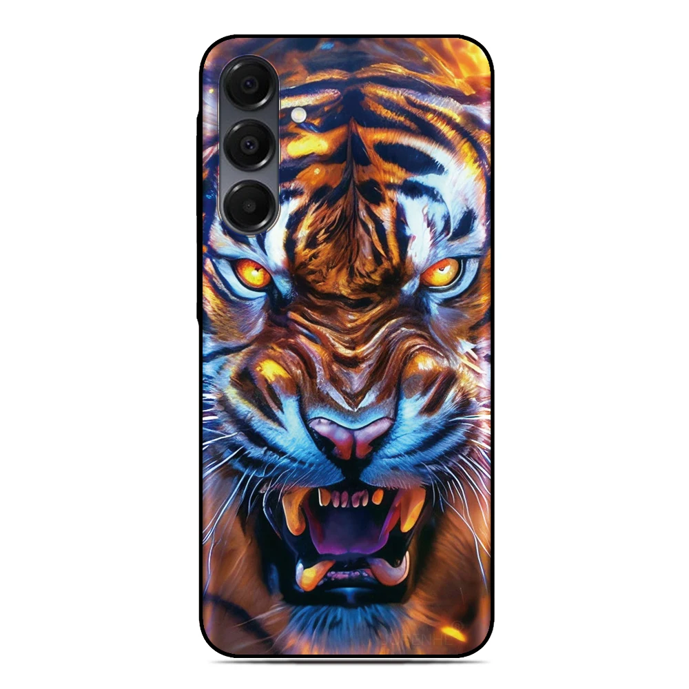 النمر واقية جراب هاتف ل TCL 605 503 50 XE 40 XL 30 LE 20 Pro 60 SE NXTPAPER 60R 5G 505 502 4G 501 30Z 20S 20R الغطاء الخلفي