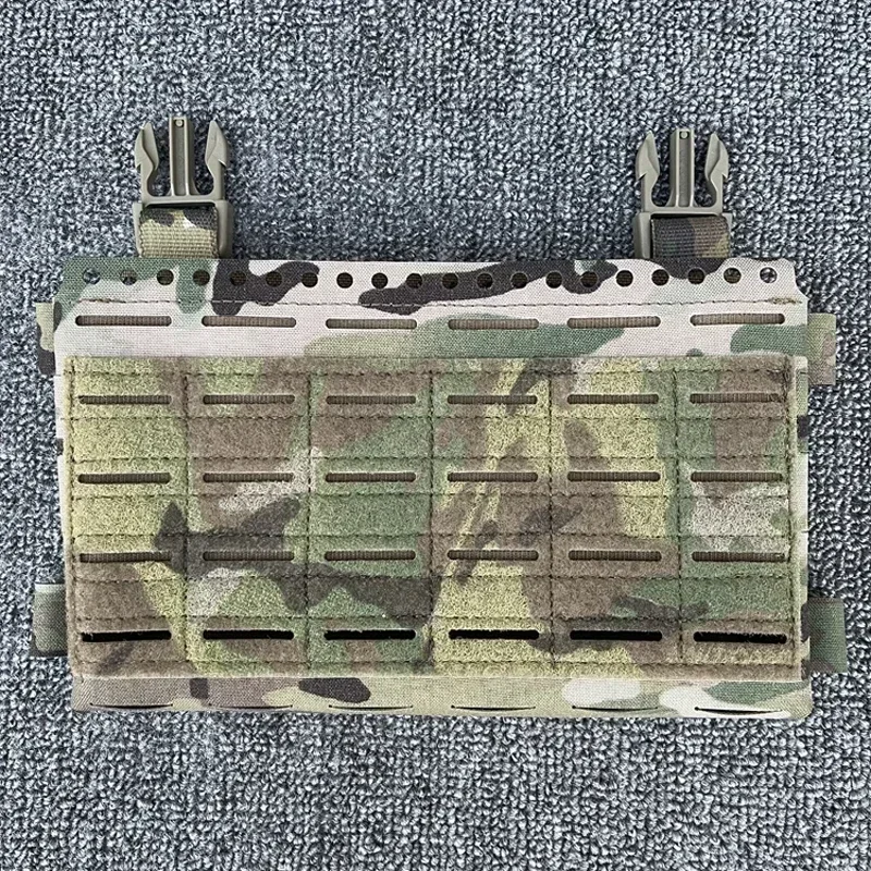 Tactische Chest Rig Plate Pouch MK5 SS Borst Hangende Lasersnijden Tijdschrift Pouch Gear Multicam Molle Uitbreiding Conversie Tas