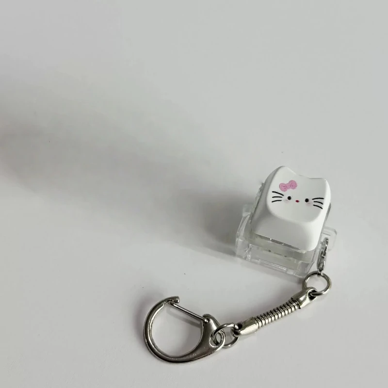 Hello Kitty Luminous Cat Ear Fidget Keychain