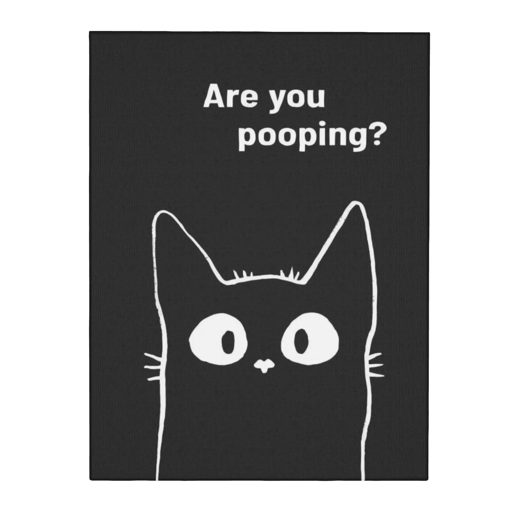 Canvas Painting Home Decoration Unframed Canvas Print Art Wall Decor Picture  Are You Pooping Canvas Artwork Gift 30x40cm