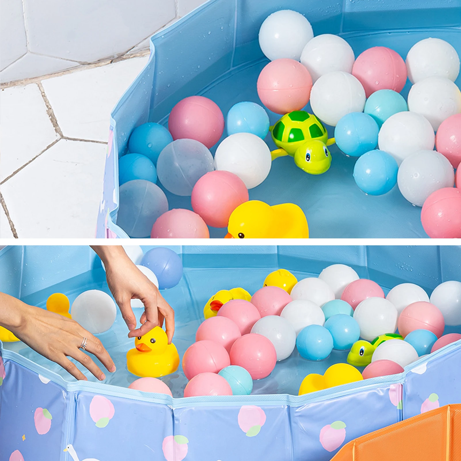 Collapsible Ball Pit Indoor Outdoor Ball Pit Babies Kids Playpen Collapsible Large Ocean Ball Pool Ballpit Playground For Kids