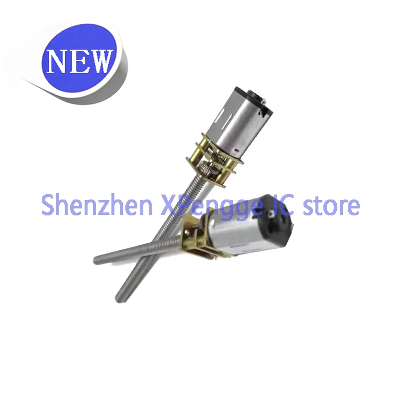 10pcs GA12-N20 DC 3V 6V 12V Micro Reduction Gear DC Motor With Lead Screw M4*55 N20 Motors 30RPM 50RPM 100RPM 1000RPM Diy Kit