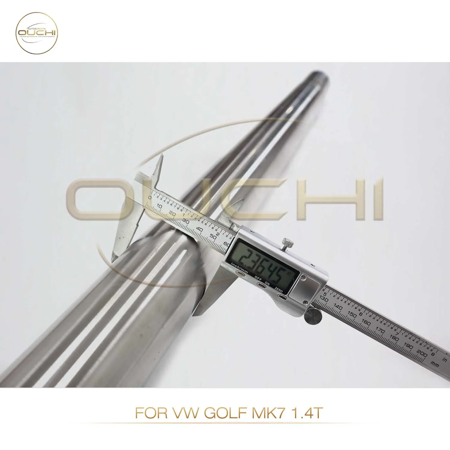 High Performance for VW golf MK7 1.4T OUCHI exhaust system stainless steel With valve tips