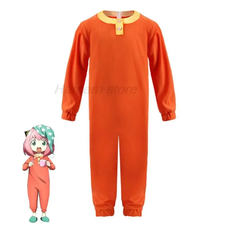 بيجامات للأطفال والكبار جاسوس X Family كوسبلاي أنيا زي تنكري أكبر بيجامة بذلة ثوب فضفاض قبعة نوم للهالوين