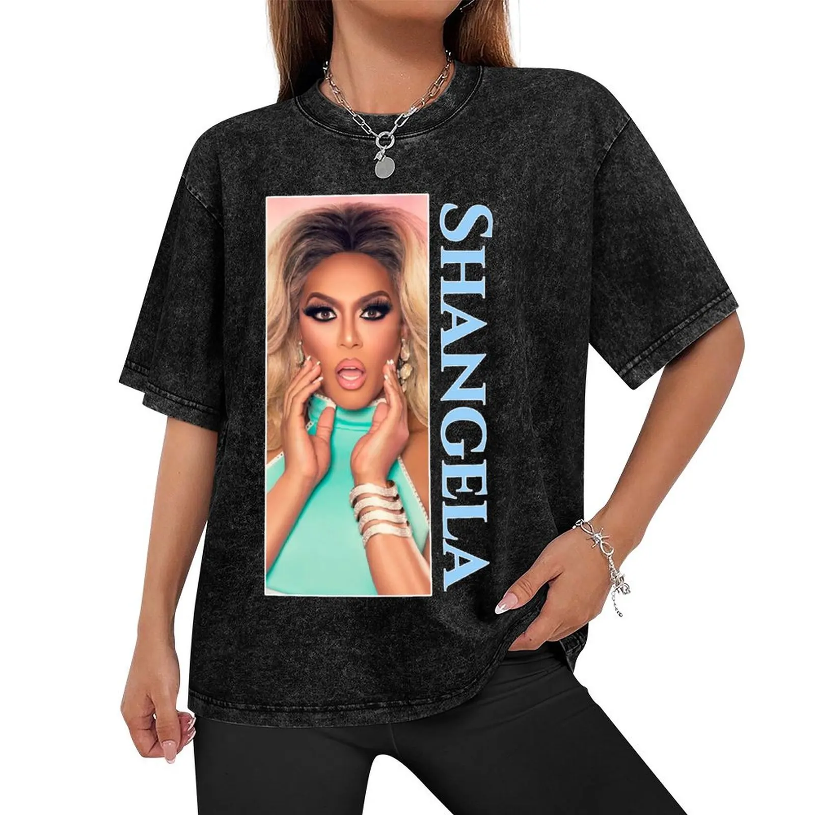 Shangela T-Shirt oversized t shirt custom shirt customs shirts graphic tee men