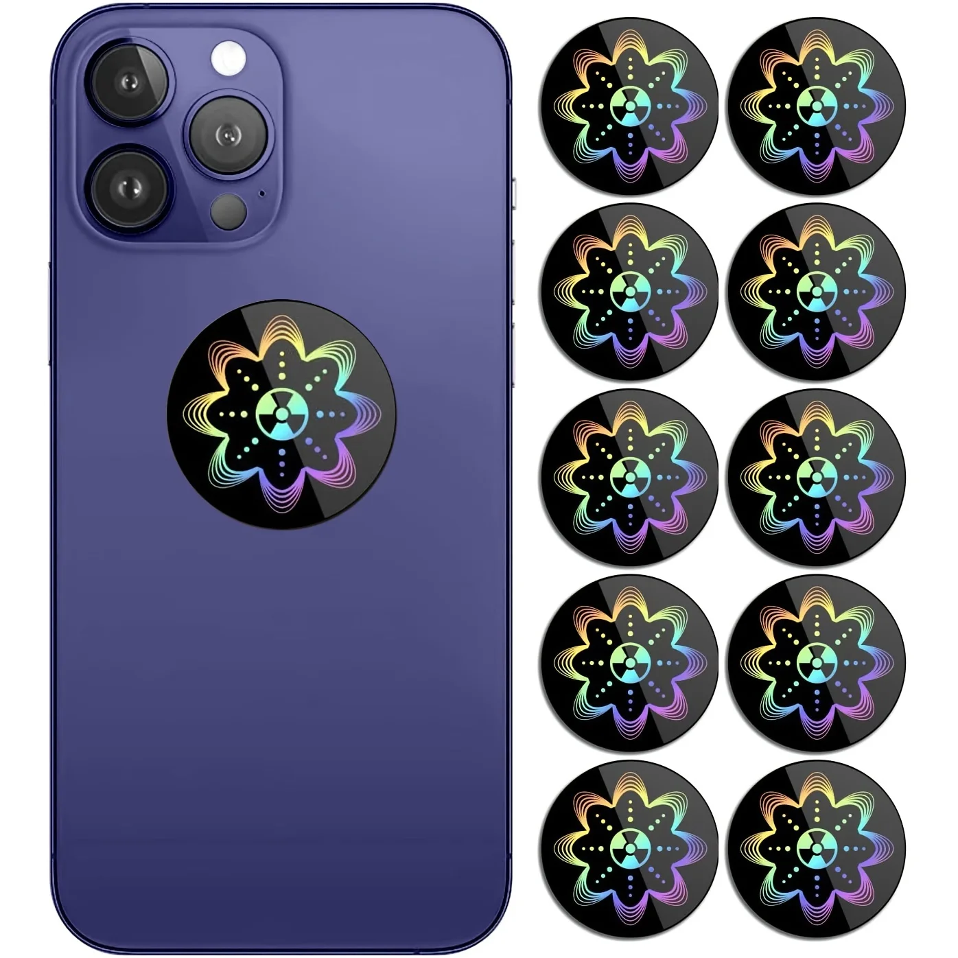 

Anti Radiation Protection Sticker, Protection from EMF emitting from&Blocker Protector Stickers for Cell Phones Laptops Tablets