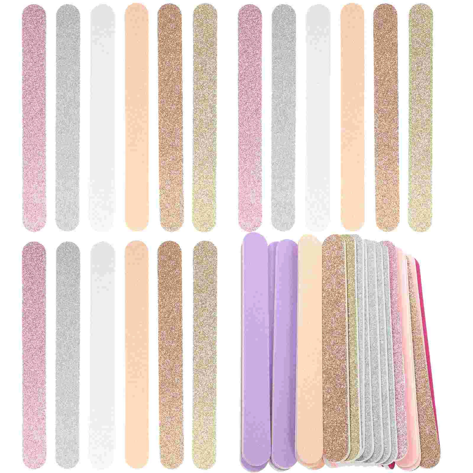 

30 Pcs Nail Clippers Glitter File Buffers Pedicure Household Electric Fingernail Polishers Tools for