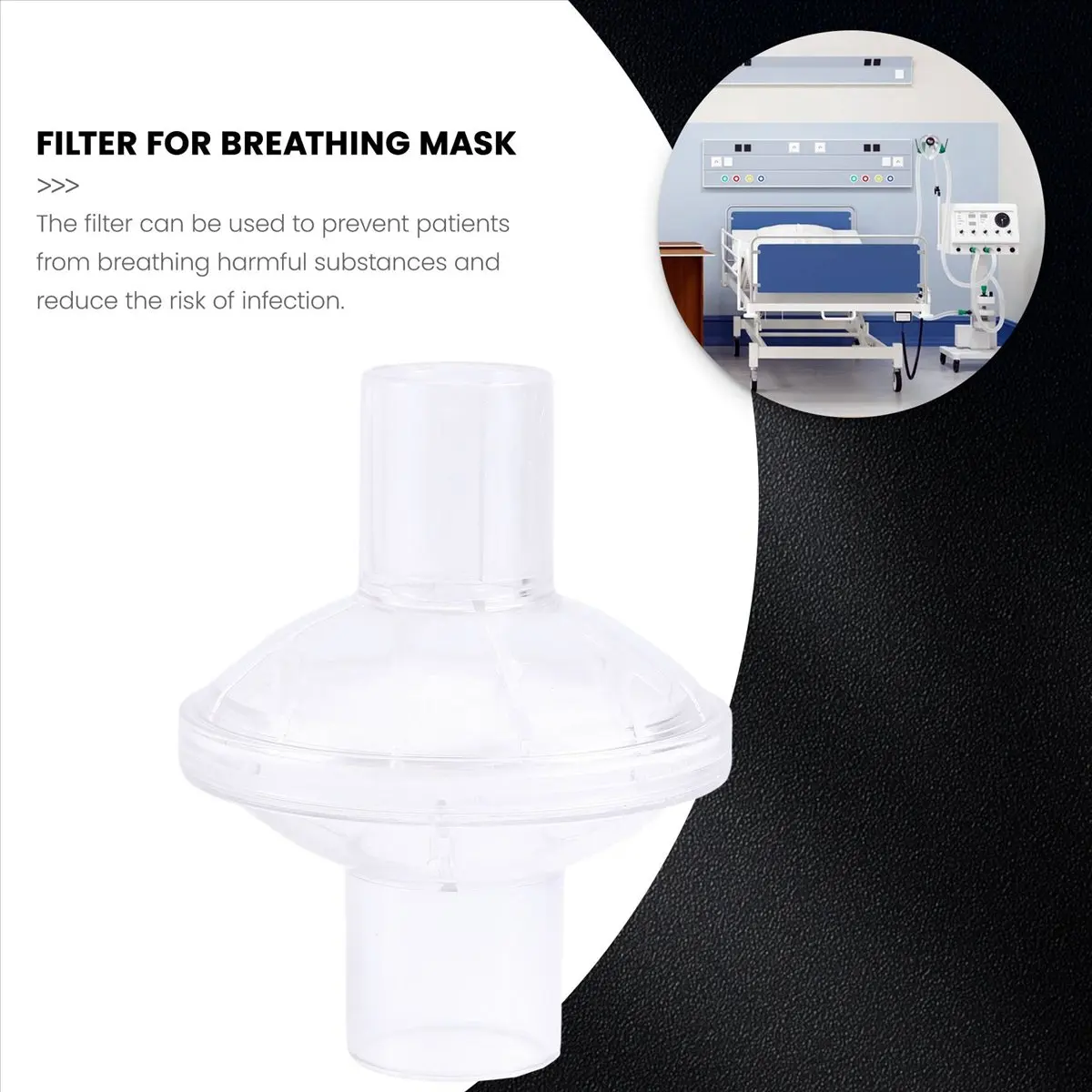 【~ NEW N21R】Filter for Breathing Mask Snoring Bacterial Viral Tube Hose Machine Accessories