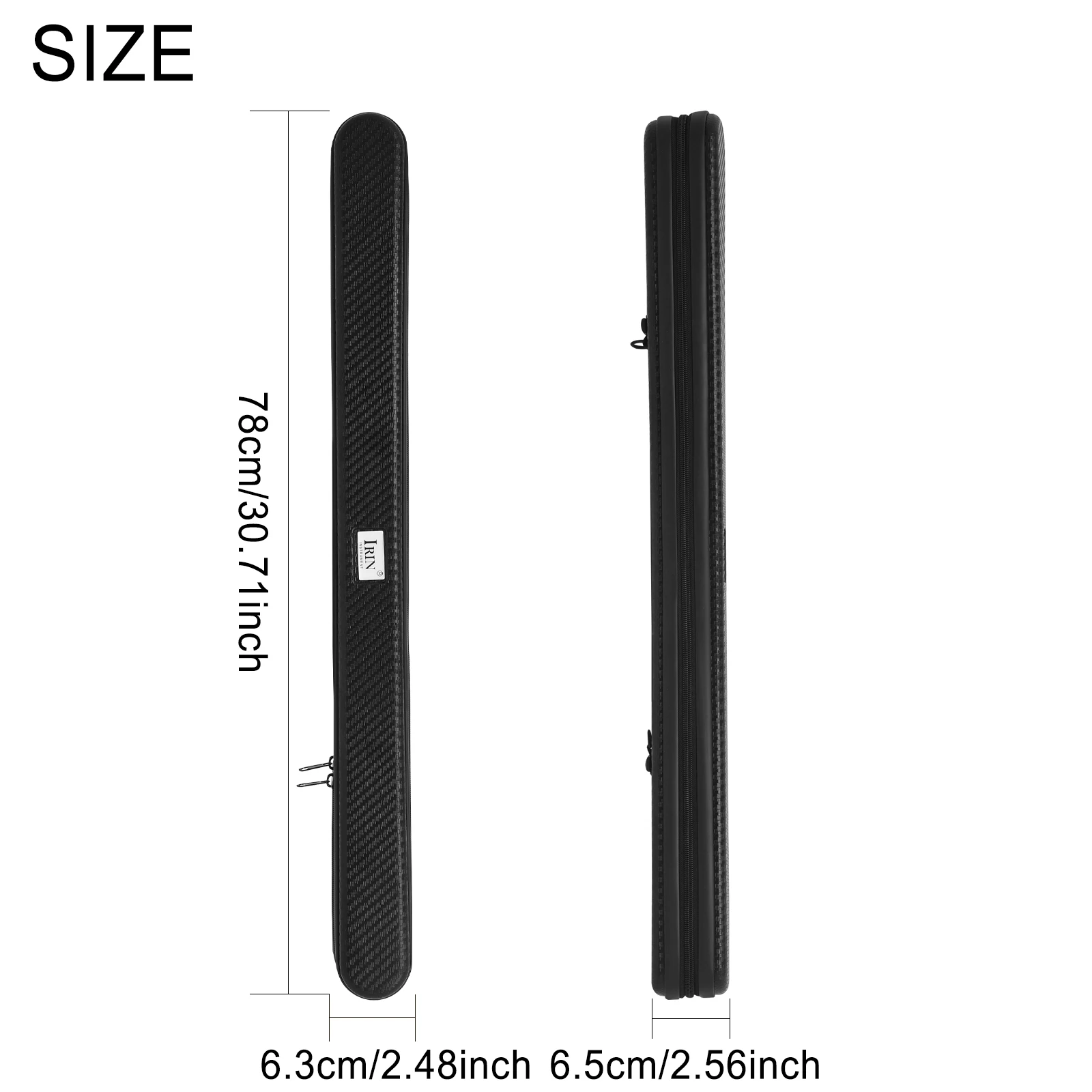 IRIN LN255 Violin Bow Case Composite Hard Shell Violin Bow Box 4/4 Violin Parts Accessories for Violin Bow Storage Protection